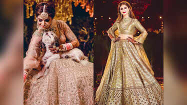 This Ludhiana bride wore Sabyasachi, Tarun Tahiliani and Anita ...