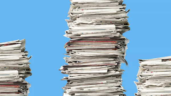 Why raddiwala will pay you double for old newspapers right now