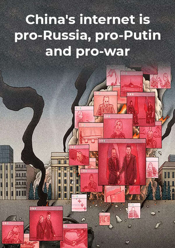 China's internet is pro-Russia, pro-Putin and pro-war