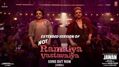 Jawan | Song - Not Ramaiya Vastavaiya (Extended Version) | Hindi ...