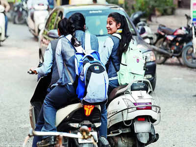 Kids driving, riding to school under scanner