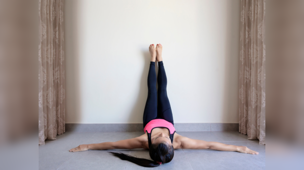 Legs-up the wall pose (Viparita Karani)
