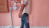 How to make foot operated hand sanitiser dispenser machine in 30 mins 