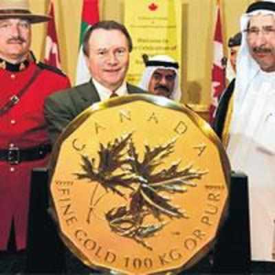 World's largest gold coin showcased in UAE