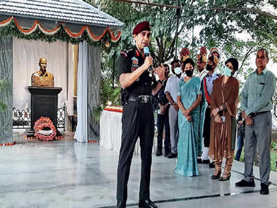 Tributes to a martyr: Major Unnikrishnan’s bust unveiled