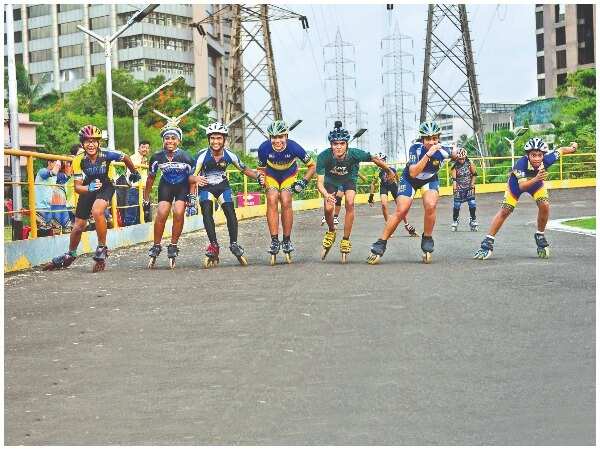 Mumbaikars skate for a cause