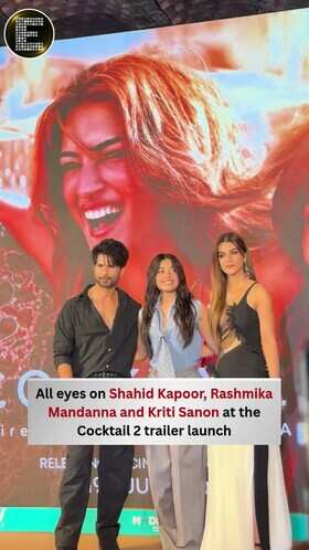 Shahid, Rashmika and Kriti Steal the Spotlight at Trailer Launch