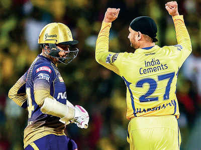 Another home run for MS Dhoni's Super kings against Kolkata Knight Riders
