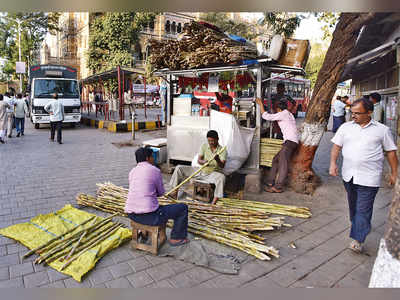 BMC squeezes juice out of sugarcane stalls