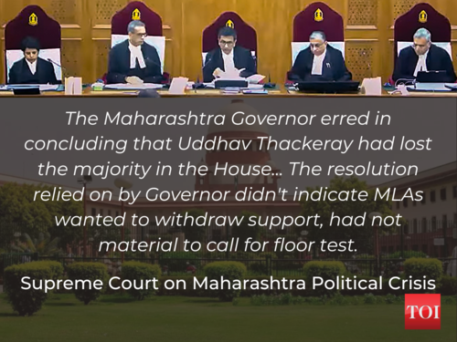 Maharashtra Political Crisis News Live: Supreme Court Verdict Exposes ...