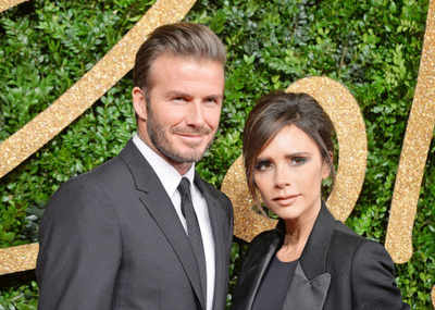 David, Victoria Beckham renew wedding vows