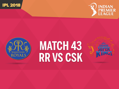 RR vs CSK, IPL 2018: Rajasthan Royals beat Chennai Super Kings by four wickets