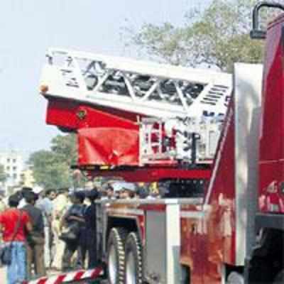 Fire Brigade tests new ladder