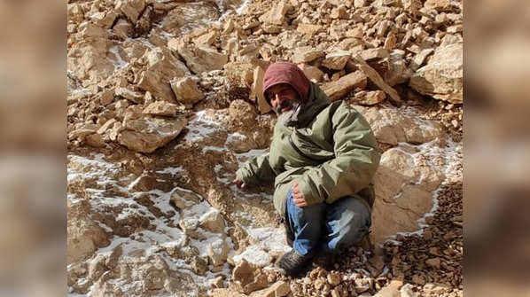 Discovery of fossils in Ladakh