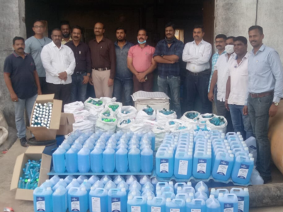Palghar: Counterfeit hand sanitizer manufacturing unit busted; one arrested