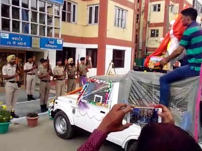 Watch: In the heart of Kashmir, CRPF battalion asked to salute Bappa