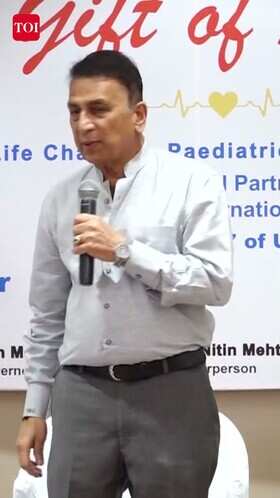 Sunil Gavaskar Pauses Speech Mid-Event To Answer Wife's Call, Internet Loves It