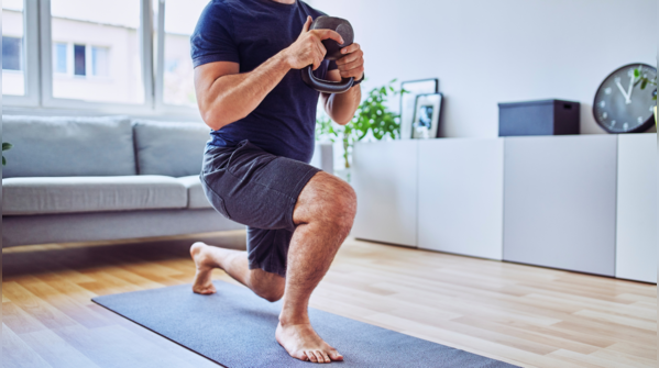 Lunges for leg strength and balance