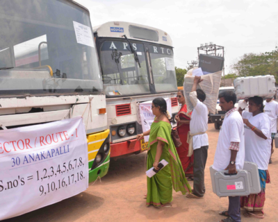 Hyderabad voters travel to native villages and towns to cast ballots