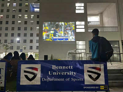 At IPL screening, Bennett students get a surprise