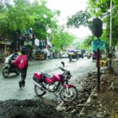 TMC clears decade old encroached footpath
