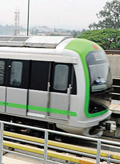 Metro can explore 5 RITEs of passage to B’luru intl airport