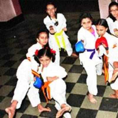 Thane kids make a mark at Karate Championship