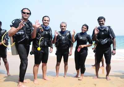 CEOs hold underwater conference in Kerala to spread awareness about oceans and marine life