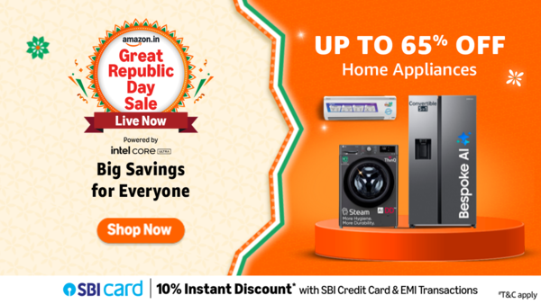 Amazon Great Republic Day Sale Offers on Large Home Appliances: Save Up To 65%