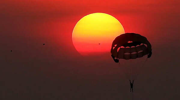 ​Last sunset of Goa beach