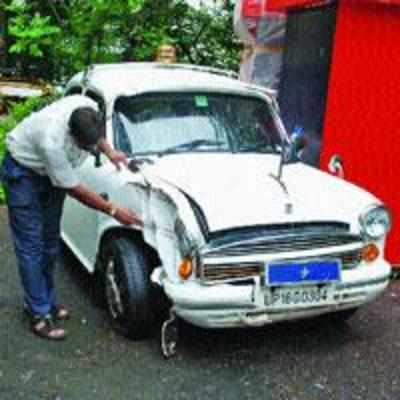 Woman jumps traffic signal, rams into IG's car, booked