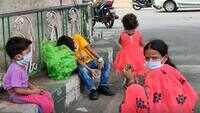 Misinformation about trains: Migrant workers in large numbers gather in front of Visakhapatnam railway station 
