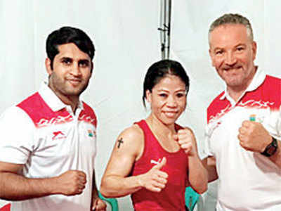 Mary Kom, Gaurav Bidhuri stave off tough challenge to enter President’s Cup finals