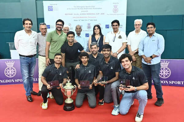 Chembur Gymkhana, CCI emerge champions at Motiram Cup badminton tournament