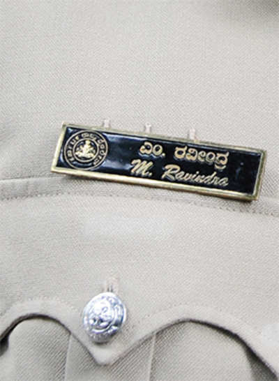 Bengaluru police will wear English as badge of honour