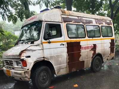 Thane's only non-Covid government hospital has only two dilapidated ambulances