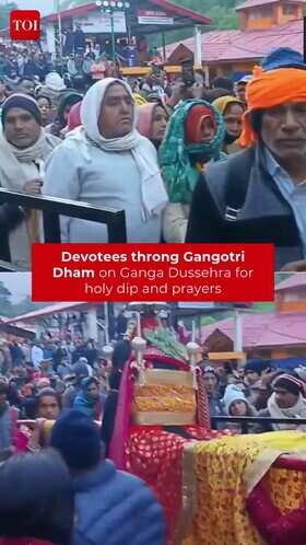 Ganga Dussehra Celebrations at Gangotri Dham