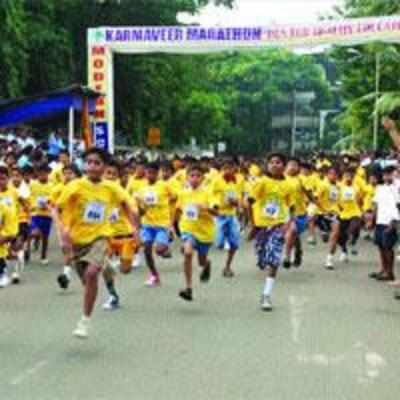 Local runners join mini marathon to promote quality education in Navi Mumbai