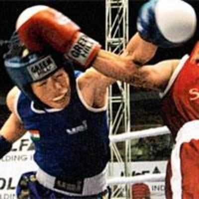 Mary Kom fights through to the semis