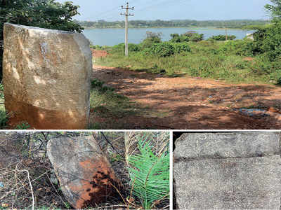 Inscription on building of lake rediscovered