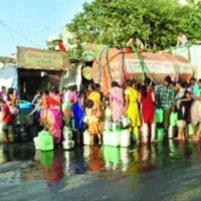 Water scarcity continues