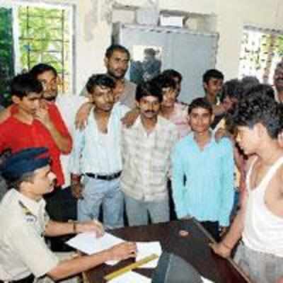 Cops round up 244 workers staying illegally within APMC mkt premises