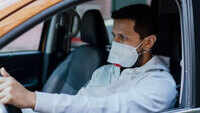No penalty for not wearing mask while driving alone 
