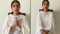 Sushant case: Rhea defends self, shares video 