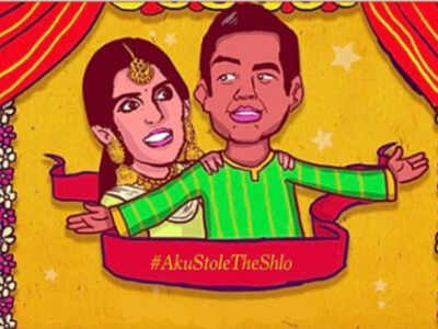 Akash and Shloka celebrate ‘mehendi’ night with friends and family