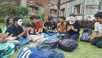 This group of youngster present the political scenario of India in the most musical way 