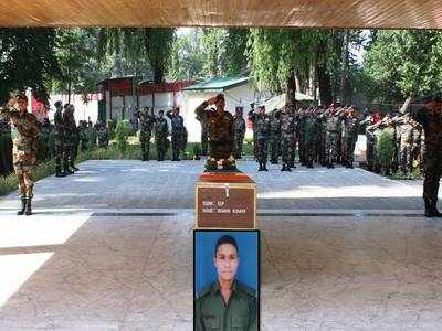 Army pays tribute to its valiant martyr Sep Raman Kumar