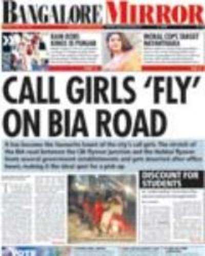 Call girls 'fly' on BIA road