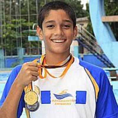 Chembur boy sets records in the water