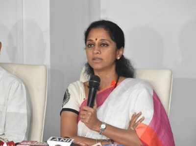 Supriya Sule's speech disrupted in Aurangabad as NCP factions come face to face